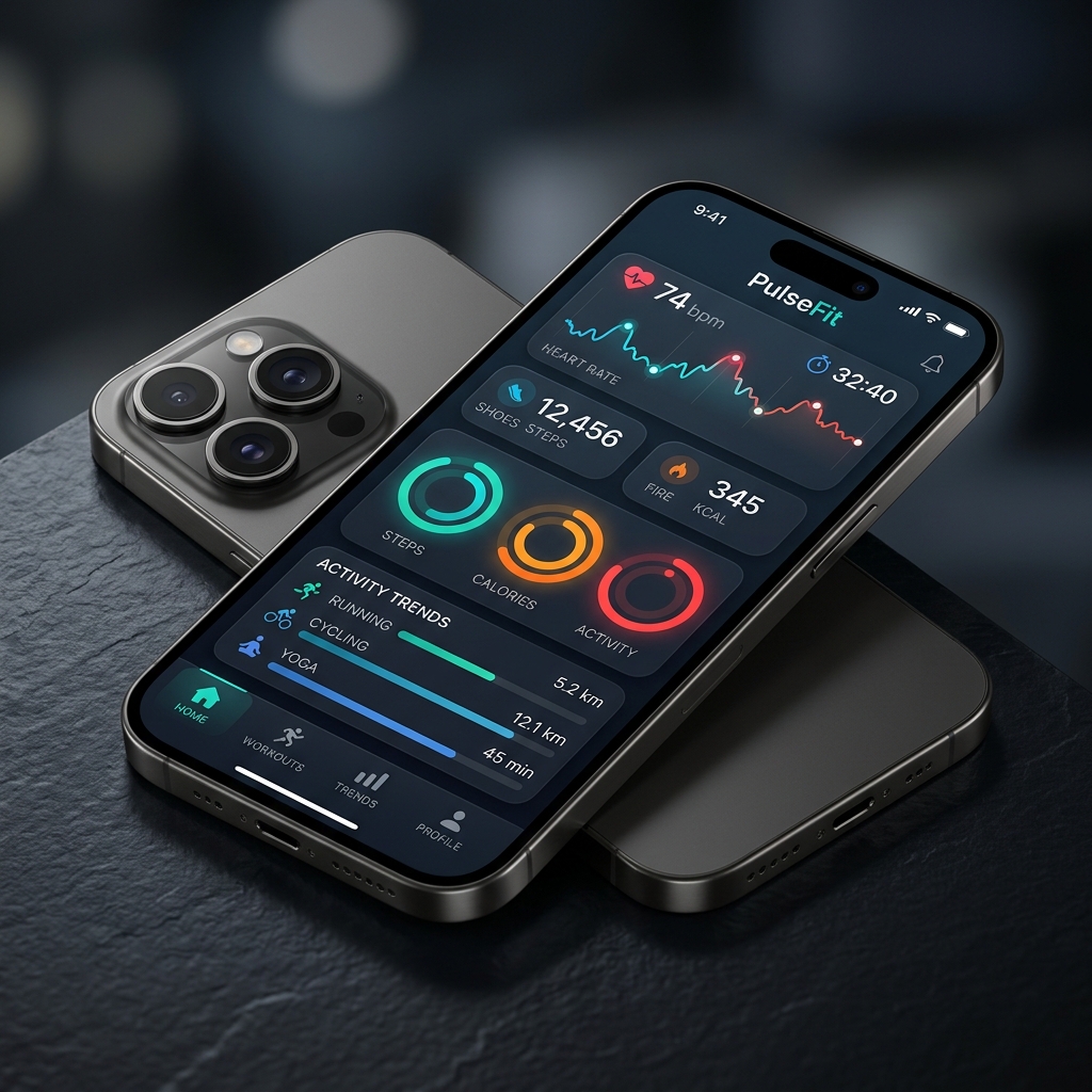 PulseFit Tracker - iOS Native App